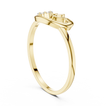 Gold Ring DR-6209, Yellow Gold, view 1