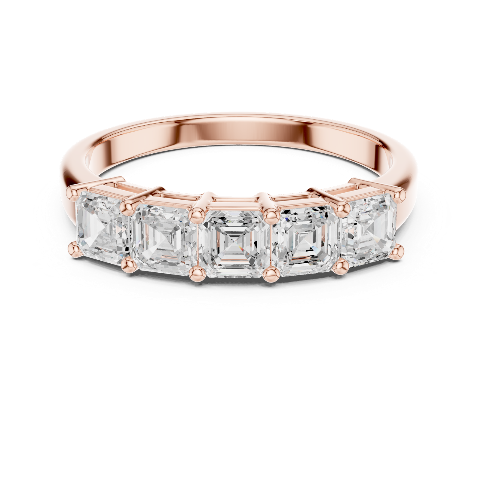 Gold Ring DDLR-386, Rose Gold