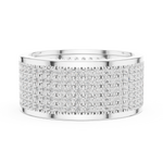 Gold Ring SBMR(22), White Gold, view 3