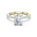 Gold Ring DDLR-888, Yellow Gold
