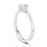 Gold Ring DDLR-548, White Gold