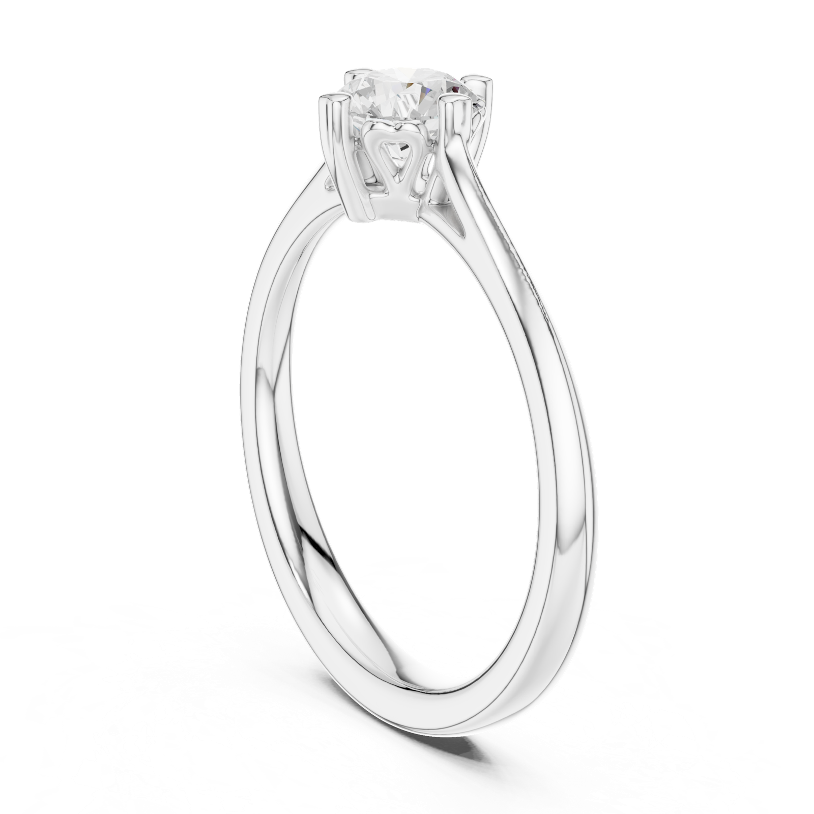 Gold Ring DDLR-548, White Gold