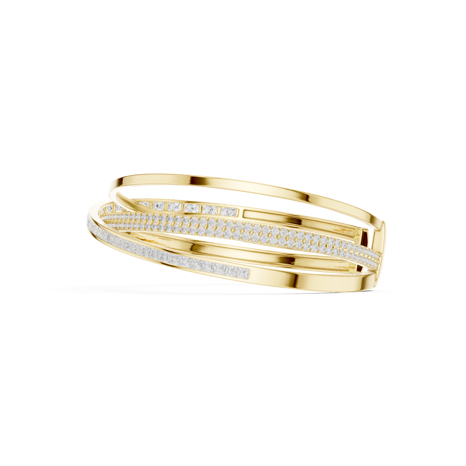 Gold Bracelet SBWB (3), Yellow Gold, view 3