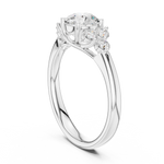 Gold Ring DDLR-678, White Gold, view 1
