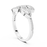 Gold Ring LR-01 (64), White Gold