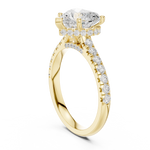 Gold Ring DDLR-258, Yellow Gold, view 1