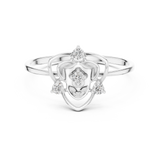 Gold Ring 1 (152), White Gold, view 4