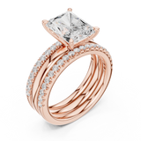 Gold Ring DDLR-950, Rose Gold, view 2