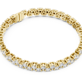 Gold Bracelet GLBR-0021, Yellow Gold, view 2