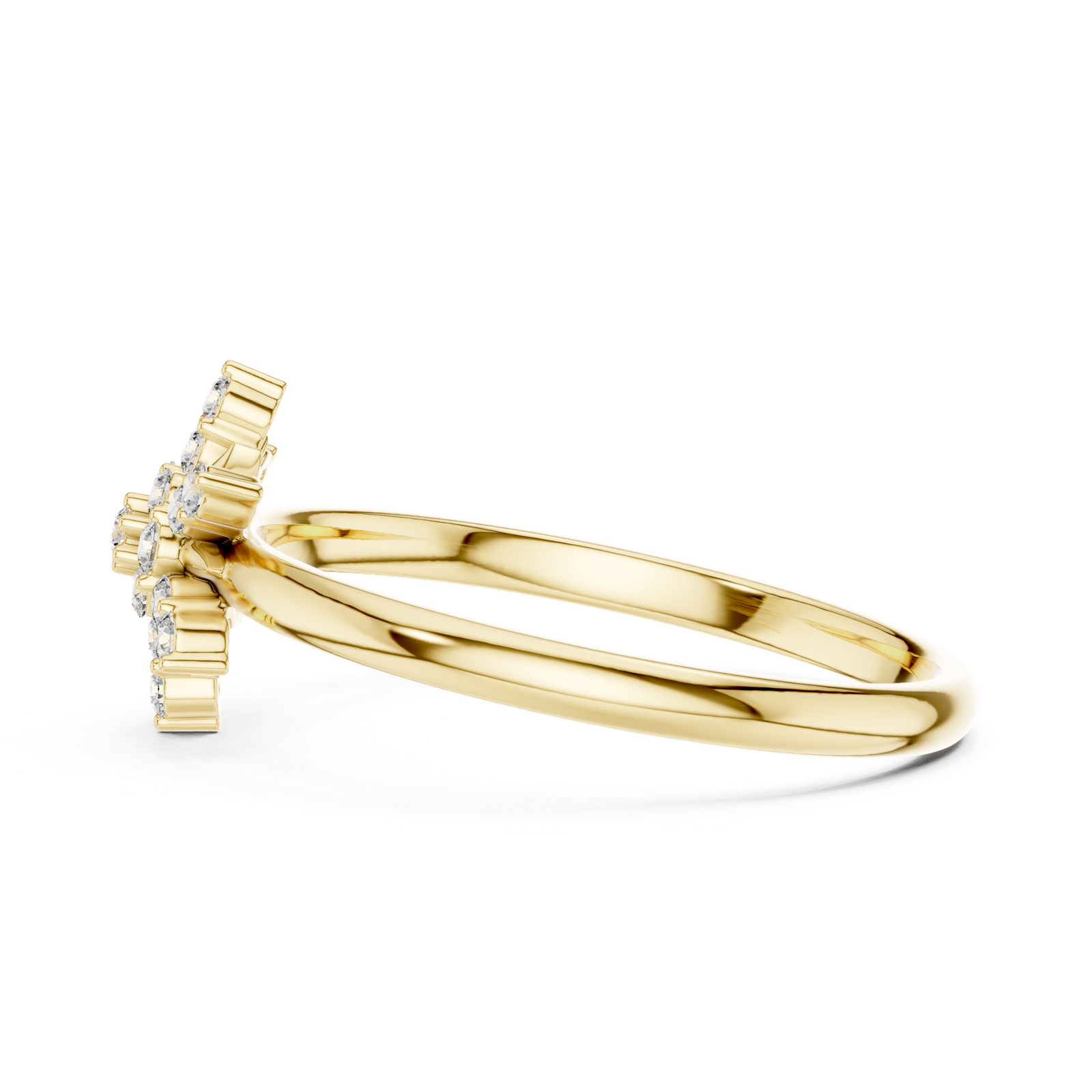 Gold Ring 1 (410), Yellow Gold, view 3