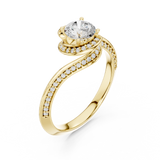 Gold Ring LR-0279, Yellow Gold, view 2