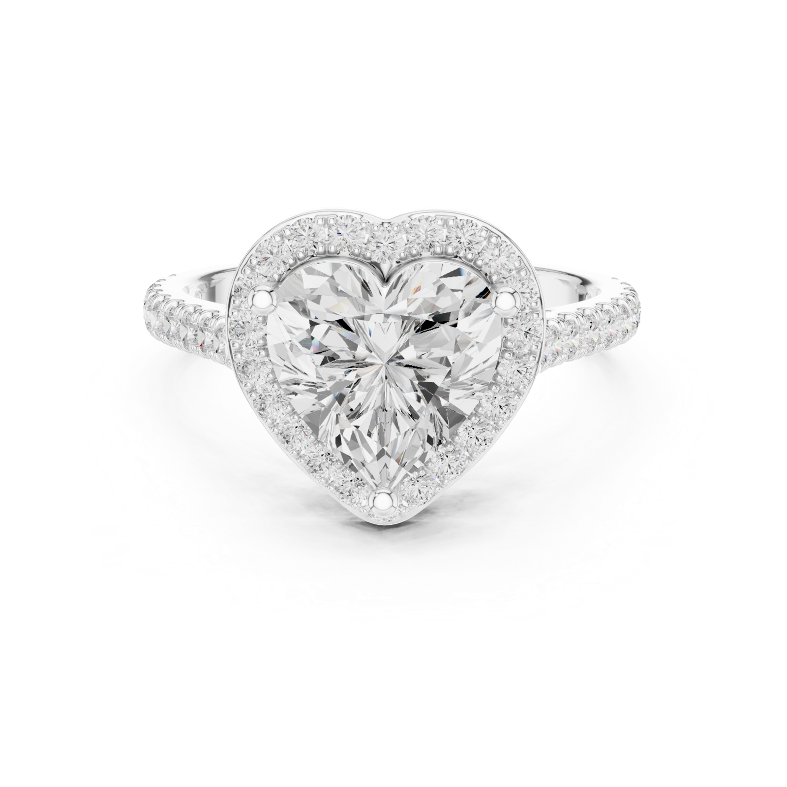 Gold Ring DDLR-432, White Gold