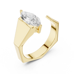 Gold Ring SBMR(34), Yellow Gold, view 2