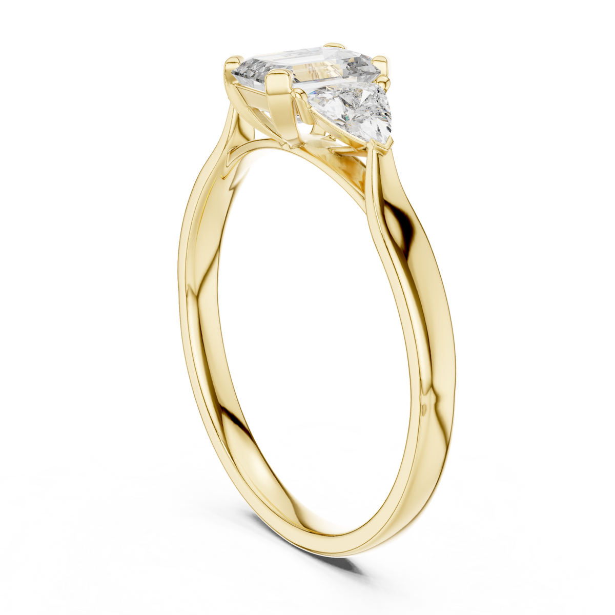 Gold Ring 00001L (15), Yellow Gold, view 1