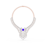 Gold Necklace GNK-0053, Rose Gold