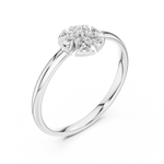 Gold Ring 1 (441), White Gold, view 2