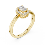Gold Ring DDLR-493, Yellow Gold, view 2