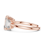 Gold Ring DDLR-045, Rose Gold, view 3
