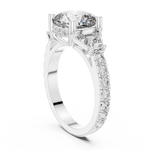 Gold Ring DDLR-181, White Gold