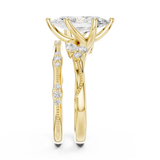 Gold Ring DDLR-299, Yellow Gold, view 3