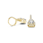 Gold Earrings 9-10001E_23, Yellow Gold, view 1