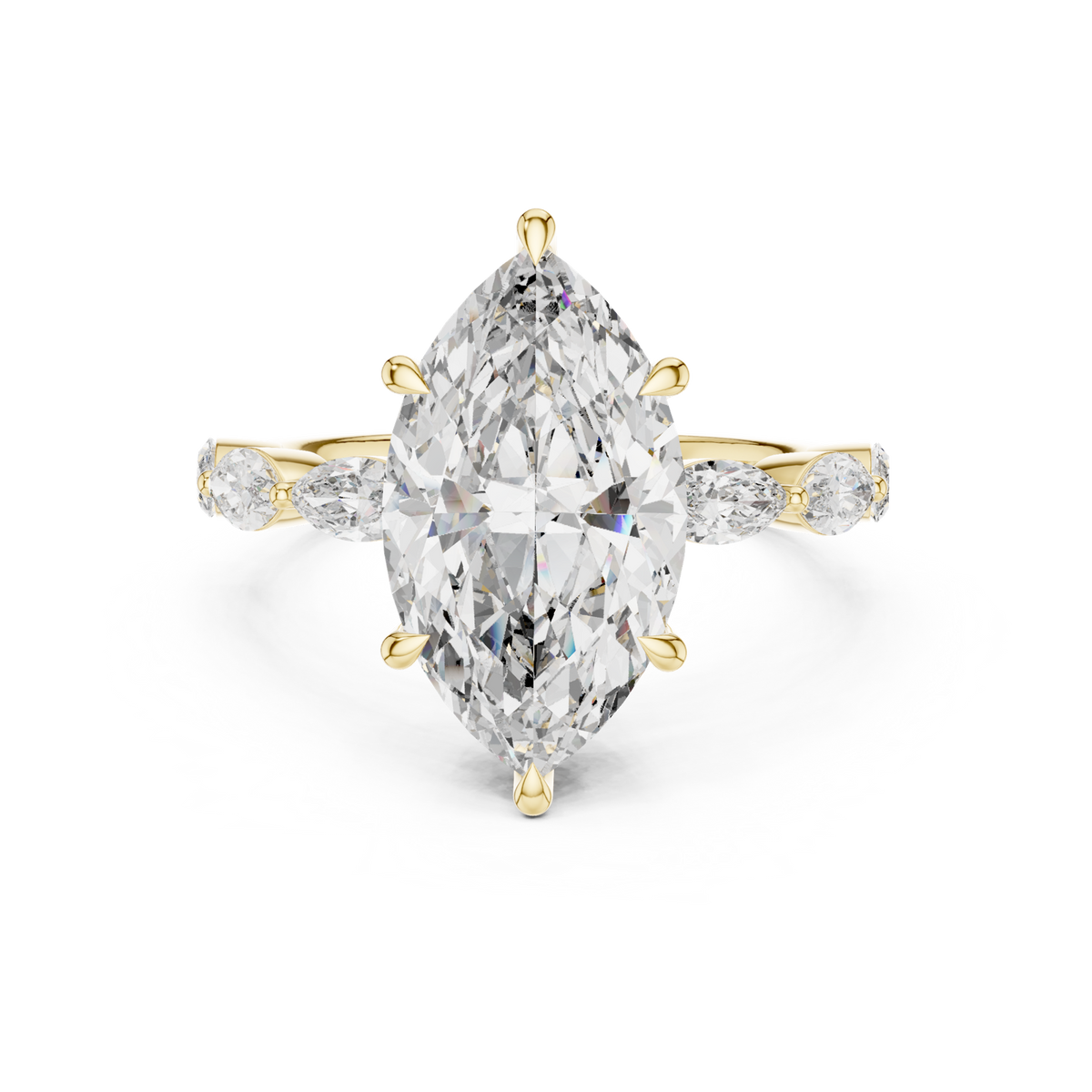 Gold Pendant 9-10013L_05, Yellow Gold