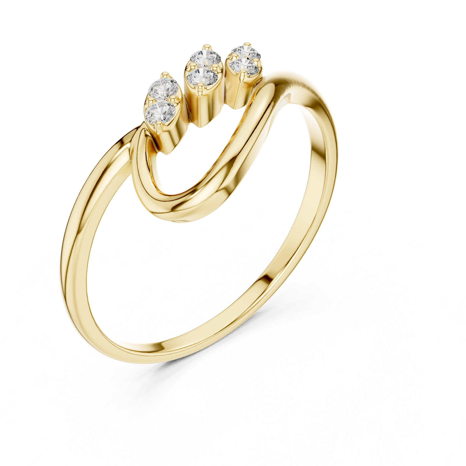 Gold Ring 1 (252), Yellow Gold, view 2