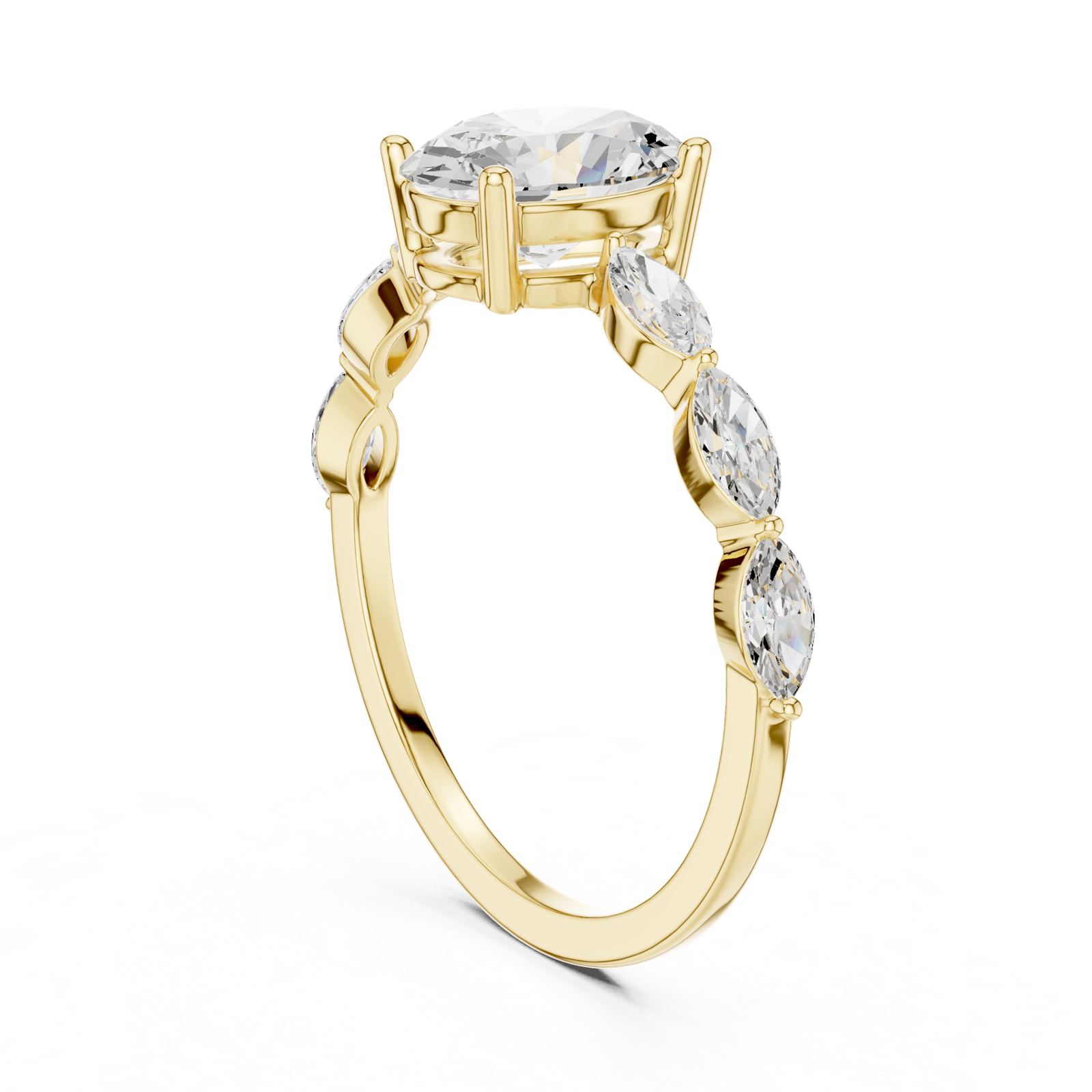 Gold Ring SBWR(11), Yellow Gold, view 1