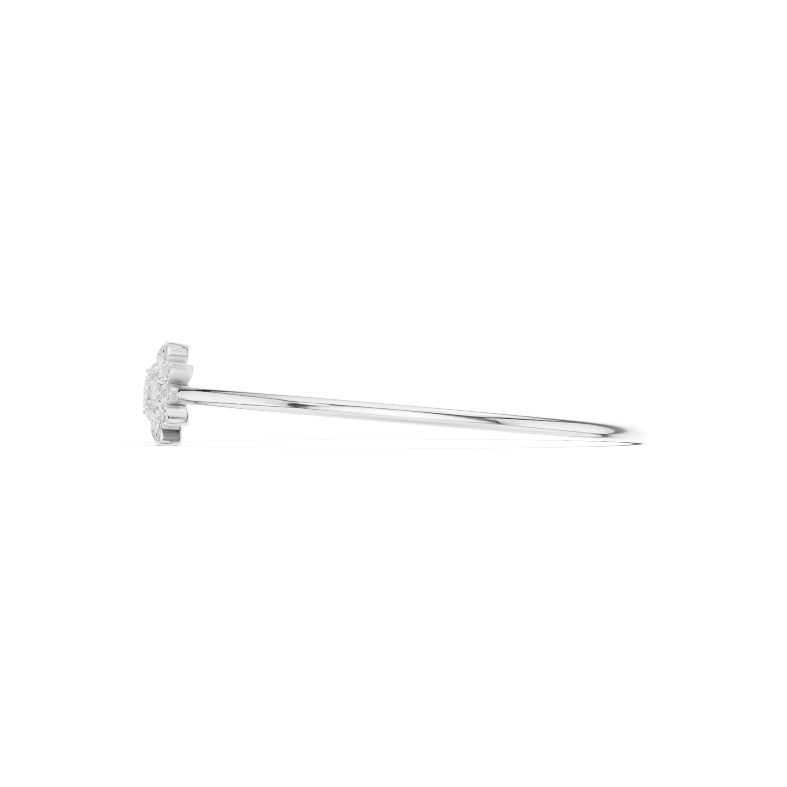 Gold Bracelet SBWB (15), White Gold, view 3