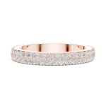 Gold Ring DDLR-376, Rose Gold, view 3