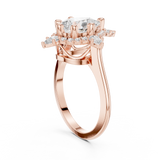 Gold Ring DDLR-412, Rose Gold