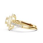 Gold Pendant 19-120034L, Yellow Gold, view 3