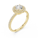 Gold Ring LR-0219, Yellow Gold, view 2