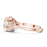 Gold Ring DDLR-276, Rose Gold, view 3