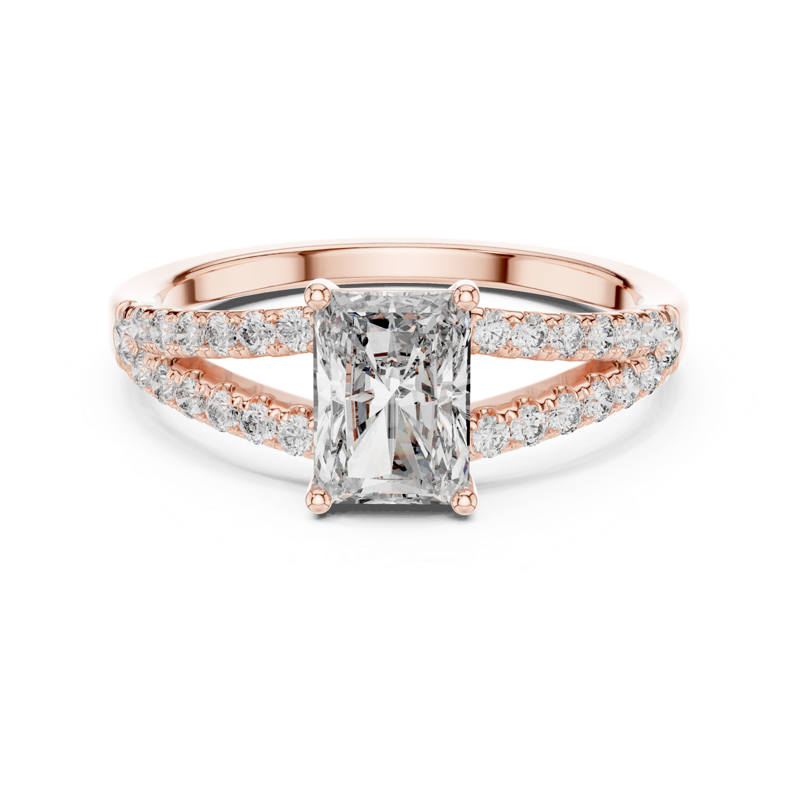 Gold Pendant 9-10009L_21, Rose Gold