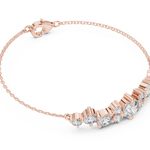 Gold Bracelet GLBR-0037, Rose Gold, view 2