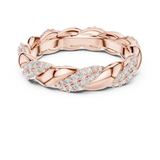 Gold Ring DDLR-419, Rose Gold