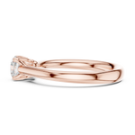 Gold Ring DDLR-565, Rose Gold, view 3