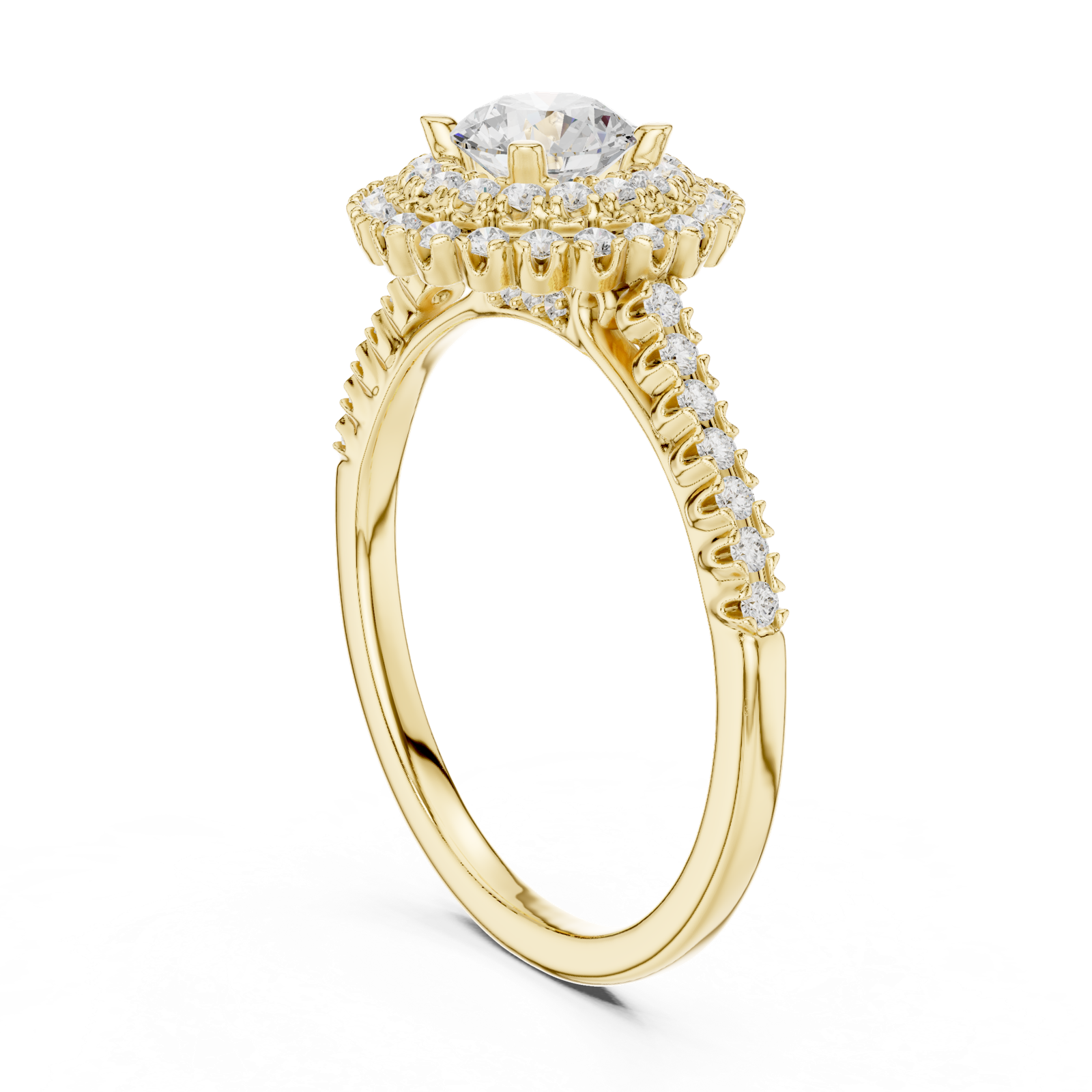 Gold Ring LR-0228, Yellow Gold, view 1