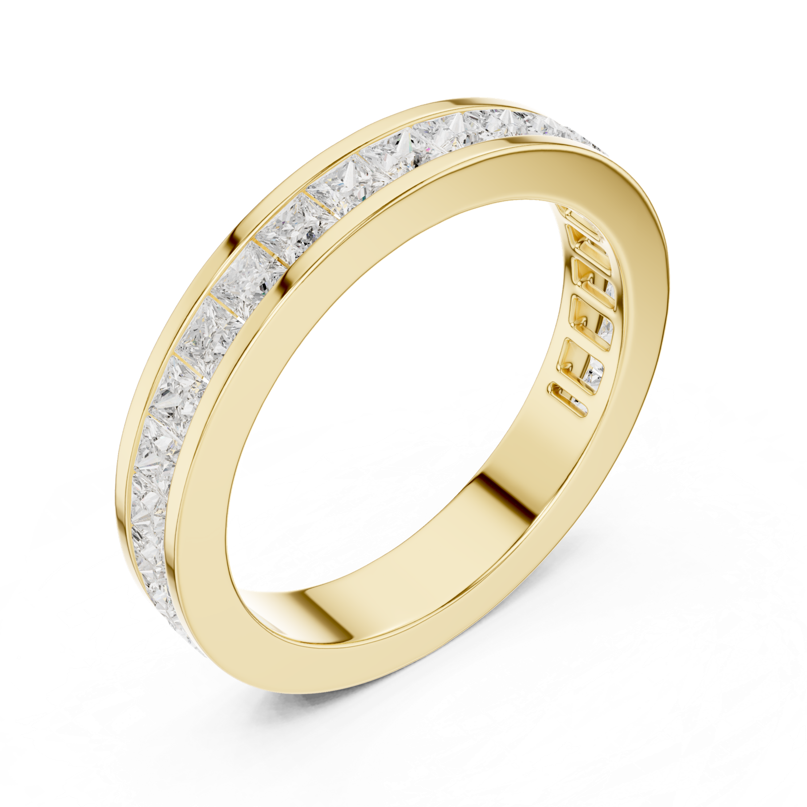 Gold Ring DDLR-438, Yellow Gold, view 2