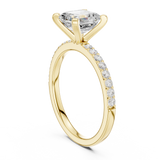 Gold Ring DDLR-884, Yellow Gold, view 1