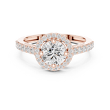 Gold Ring Ledis Ring, Rose Gold, view 4
