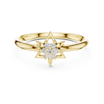 Gold Ring 1 (447), Yellow Gold, view 4