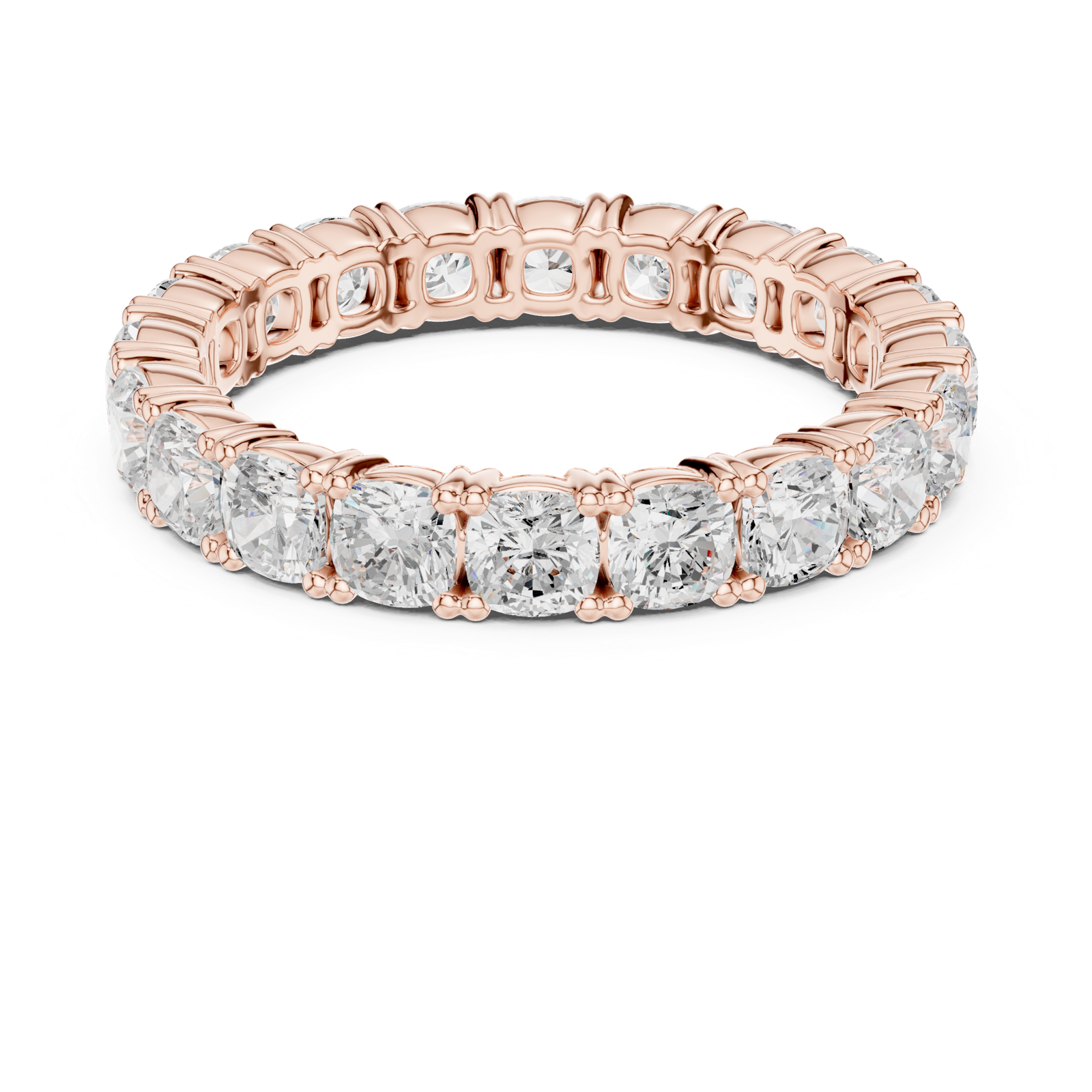 Gold Ring DDLR-624, Rose Gold, view 4