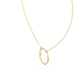 Gold Pendant 12-10002P, Yellow Gold, view 2