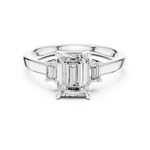 Gold Ring DDLR-868, White Gold, view 4
