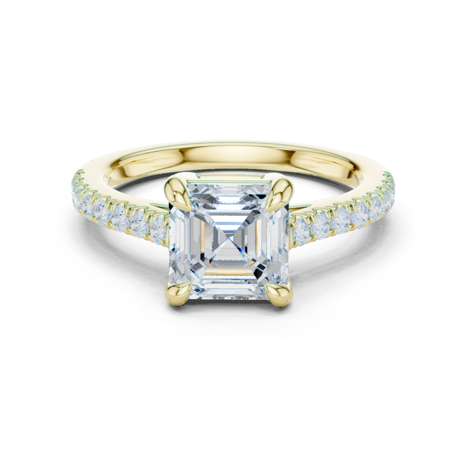 Gold Ring DDLR-875, Yellow Gold
