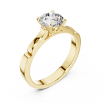 Gold Ring LR-0008, Yellow Gold, view 2