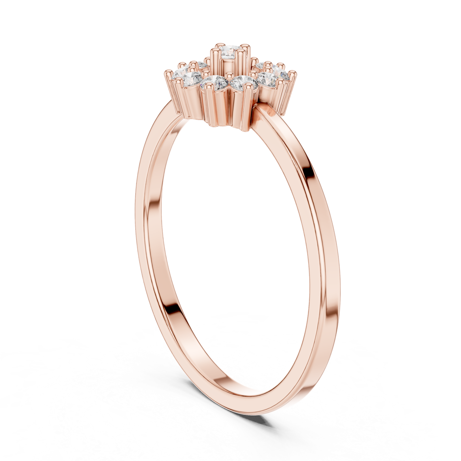 Gold Ring LR-01 (98), Rose Gold