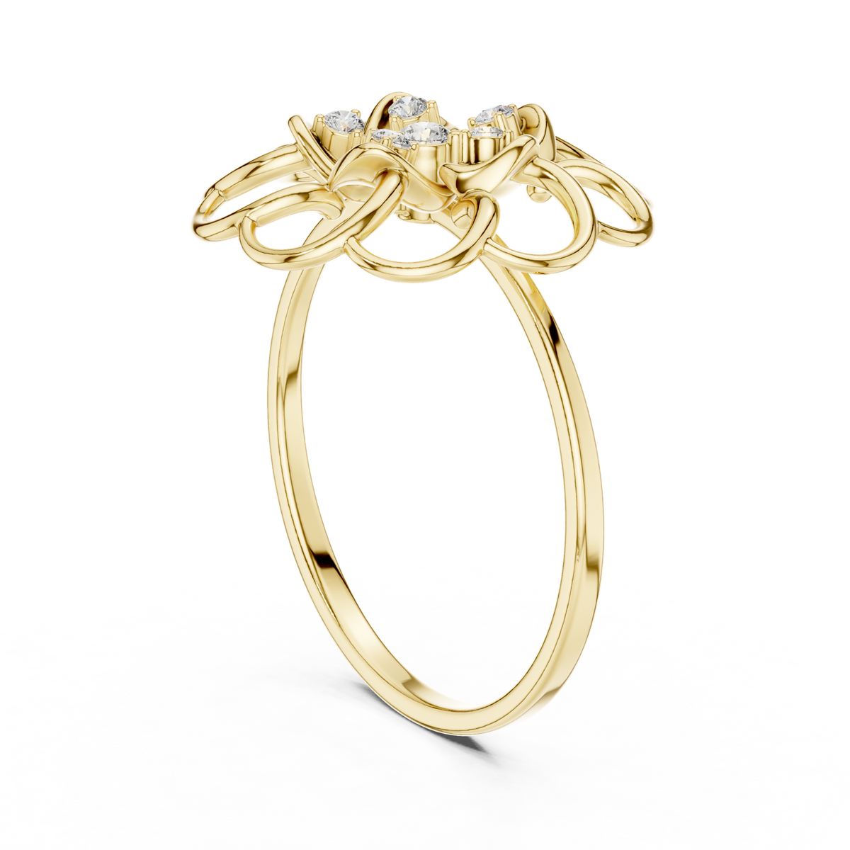 Gold Ring 1 (197), Yellow Gold, view 1